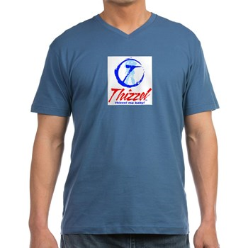 Thizzel Men's V-Neck T-Shirt