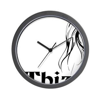 Thizzel Lady Wall Clock
