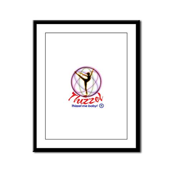 Thizzel Dancing Framed Panel Print