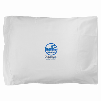 Swimming Logo Pillow Sham