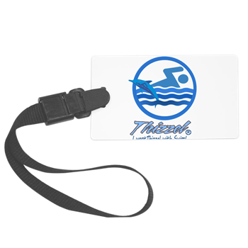 Swimming Logo Luggage Tag