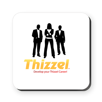 Thizzel Career Cork Coaster