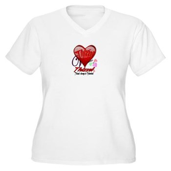 Valentine Logo Plus Size T-Shirt