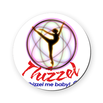 Thizzel Dancing Cork Coaster