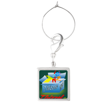 Thizzel Gifts Wine Charms