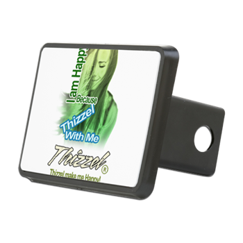 Thizzel make me Happy Hitch Cover