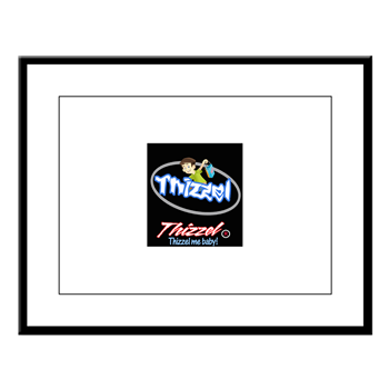 Thizzel Boy Large Framed Print