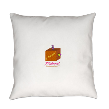 Funny Logo Everyday Pillow