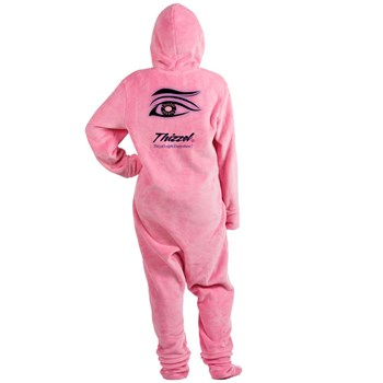 Thizzel Sight Logo Footed Pajamas