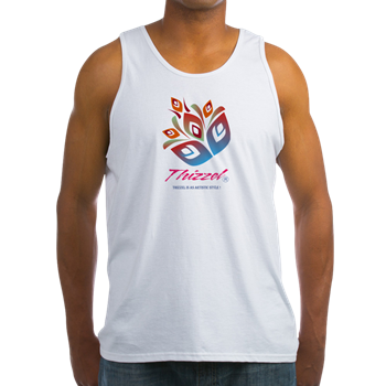 Artistic Leaves Logo Tank Top