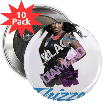 Thizzel Diamond 2.25" Button (10 pack)