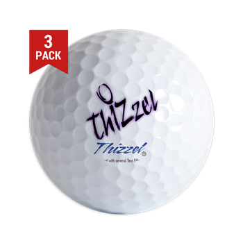 Text Effect Logo Golf Ball