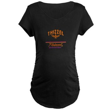 Text Graph Logo Maternity T-Shirt