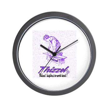 Thizzel Work Wall Clock