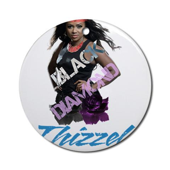 Thizzel Diamond Ornament (Round)