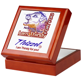 Am Thirsty Logo Keepsake Box