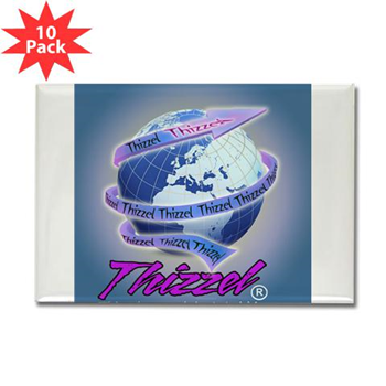 Thizzel Globe Magnets