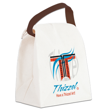 Have a Thizzel Art Canvas Lunch Bag