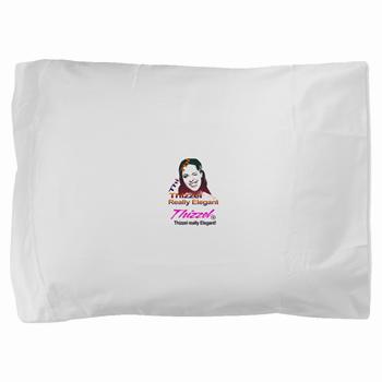 Thizzel Elegant Logo Pillow Sham