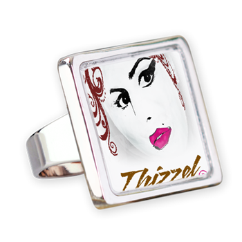 Look at Me Thizzel Square Ring