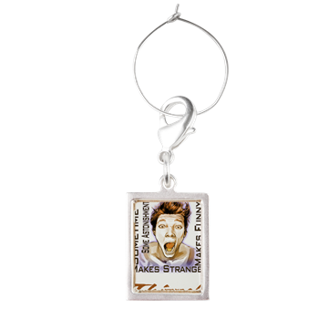 Thizzel makes me Funny Wine Charms