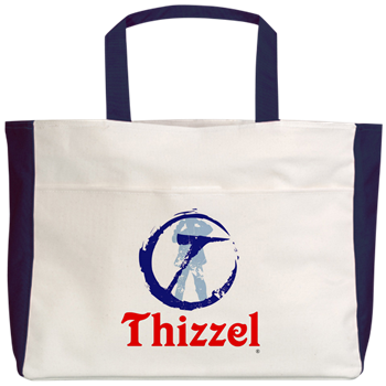 THIZZEL Trademark Beach Tote