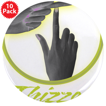 Finger T Logo 3.5" Button (10 pack)