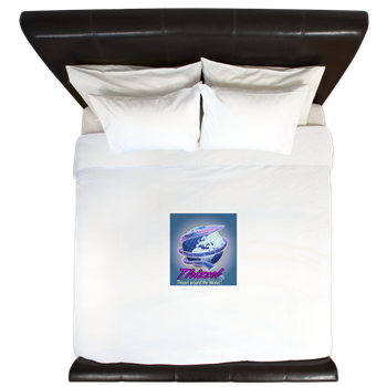 Thizzel Globe King Duvet