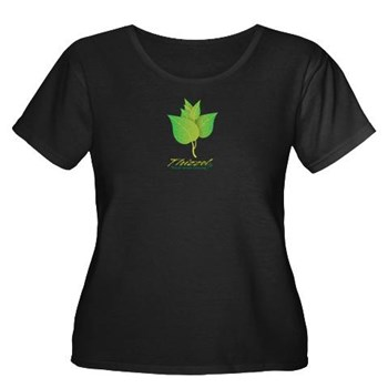 Growing Vector Logo Plus Size T-Shirt