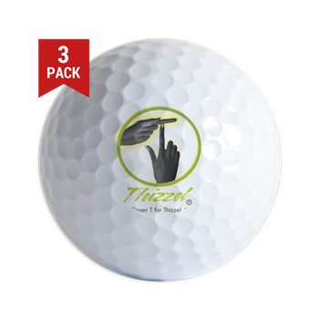 Finger T Logo Golf Ball