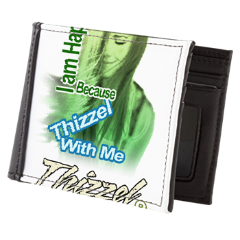 Thizzel make me Happy Mens Wallet