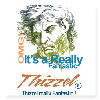 Thizzel really Fantastic Sticker