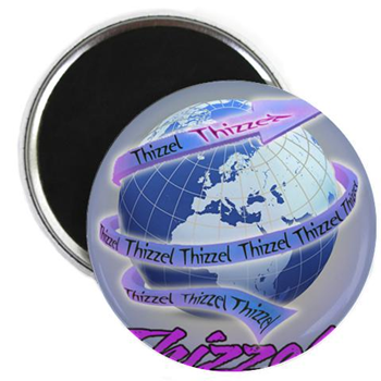 Thizzel Globe Magnets