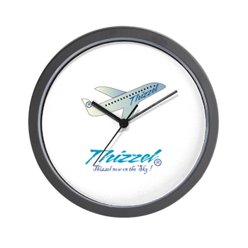 Travel Vector Logo Wall Clock