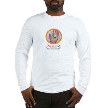 Discover Earth Logo Long Sleeve T-Shirtvv