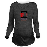 Thizzel Creativity Logo Long Sleeve Maternity T-Shirt