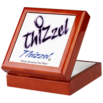 Text Effect Logo Keepsake Box