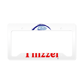 THIZZEL Trademark License Plate Holder