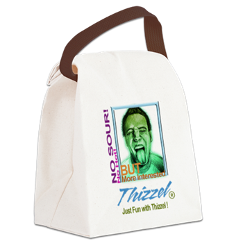 Just Fun with Thizzel Canvas Lunch Bag