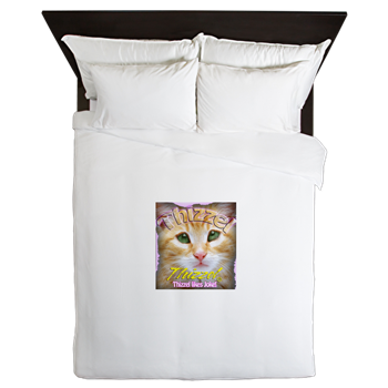 Jokes Logo Queen Duvet