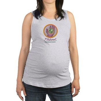 Discover Earth Logo Maternity Tank Top