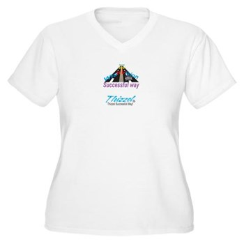 Thizzel Successful Logo Plus Size T-Shirt