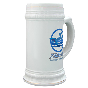 Swimming Logo Stein