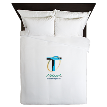 Thizzel Encompass Logo Queen Duvet