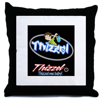 Thizzel Boy Throw Pillow