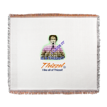 All of Thizzel Logo Woven Blanket