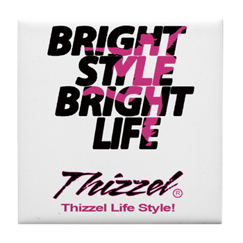 Thizzel Life Style Tile Coaster