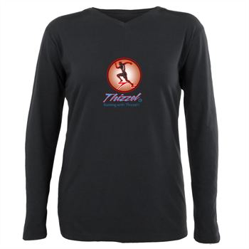 Runner Logo Plus Size Long Sleeve Tee