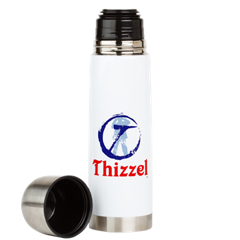 THIZZEL Trademark Large Insulated Beverage Bottle
