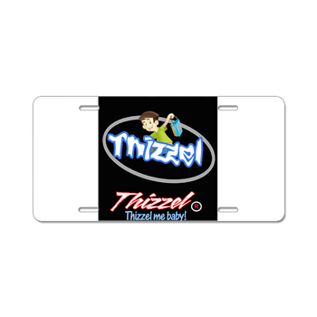 Thizzel Boy Aluminum License Plate